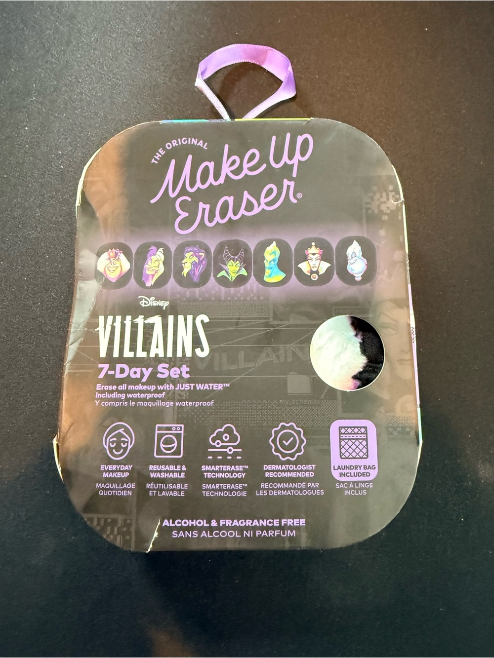 MakeUp Eraser Disney Villains Reusable Makeup Remover -